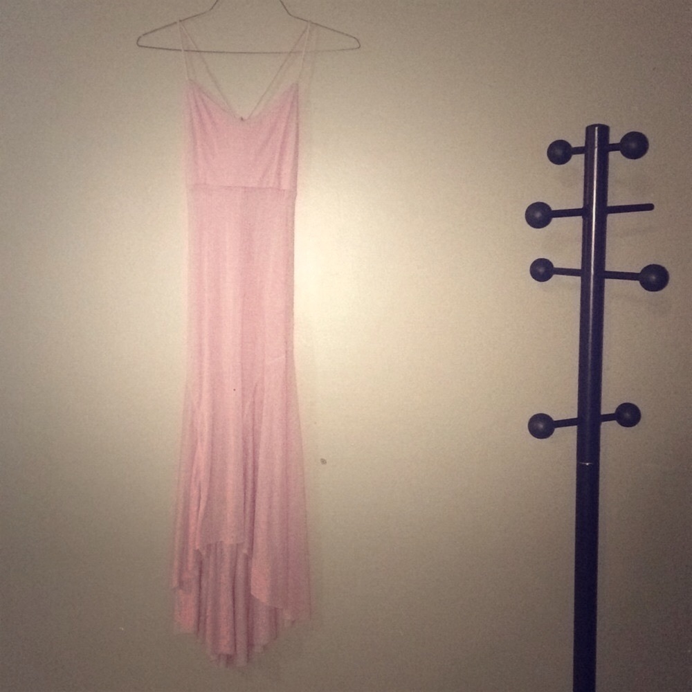 Free People Soft Knit Dress Dusty Rose Pink S